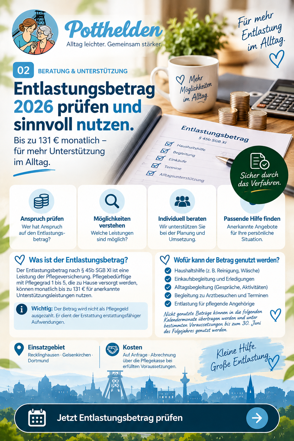 Entlastungsbetrag 2026 prüfen und sinnvoll nutzen